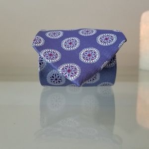 Paul Fredrick Tie Light Blue Silk Tie